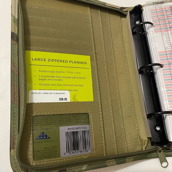 Large Zippered Planner - Picture 3 of 10